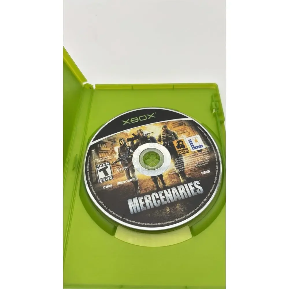 Mercenaries: Playground of Destruction w/ Registration (Xbox, 2005) Cib - Tested